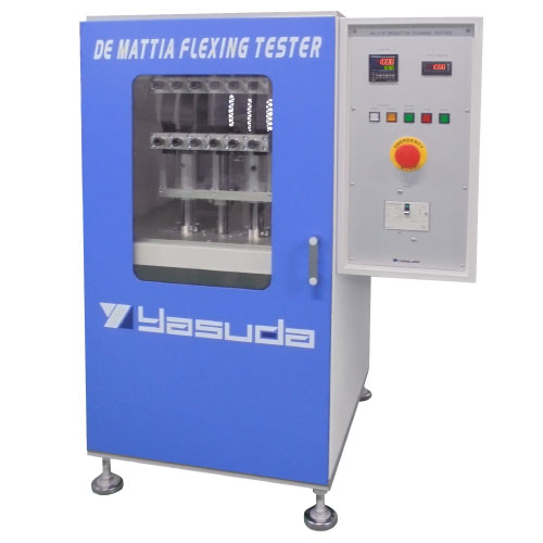 No.119 DE MATTIA FLEX CRACKING AND CRACK GROWTH TESTER 【YASUDA-SEIKI】 For Flex / Crack Growth / Aging of Rubber Materials