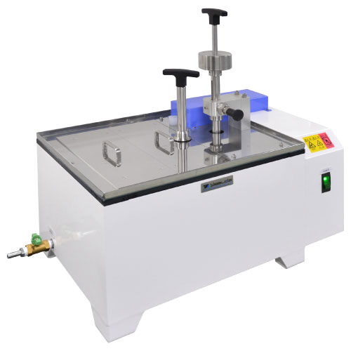 No.201 Vinyl Leather Cloth Cold Proof Tester【YASUDA SEIKI】For the tester to conduct a cold temperature resistance test on plastic・rubberest on plastic・rubber