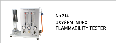214 OXYGEN INDEX FLAMMABILITY TESTER