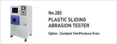 283 PLASTIC SLIDING ABRASION TESTER
