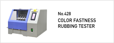 No.428 COLOR FASTNESS RUBBING TESTER