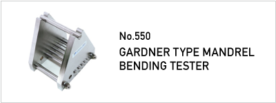No.550 GARDNER TYPE MANDREL BENDING TESTER