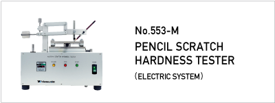 No.553-M PENCIL SCRATCH HARDNESS TESTER