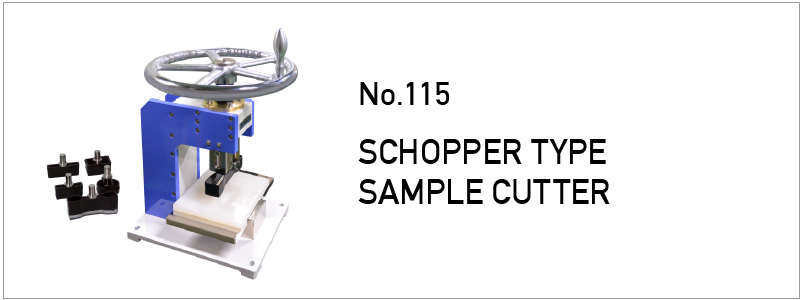 115 SCHOPPER TYPE SAMPLE CUTTER
