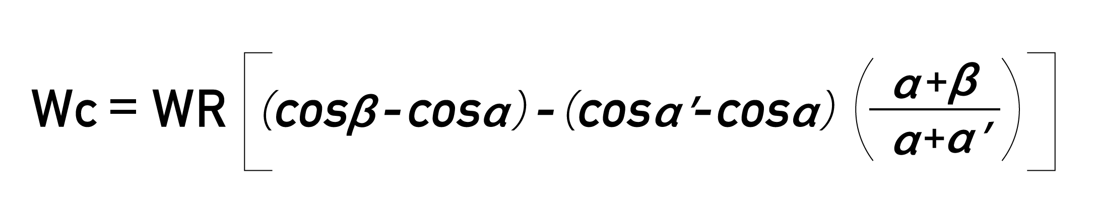 Simplified Correction Method