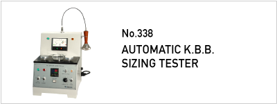 No.338 AUTOMATIC K.B.B. SIZING TESTER
