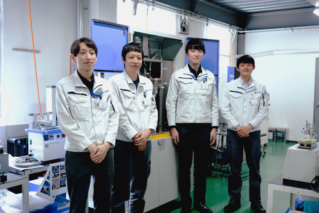 安田精機設計課メンバー