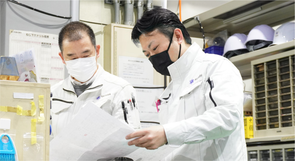 購買課のお仕事現場