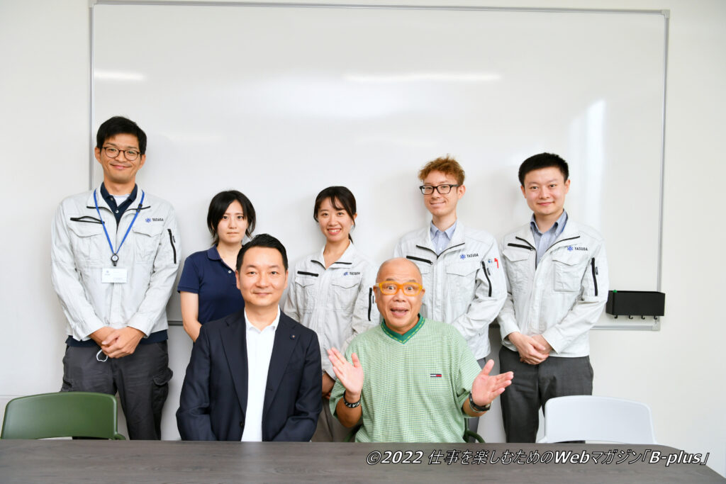 Webマガジン「B-plus」にインタビュー記事が掲載されました！（タージン様ご来社）