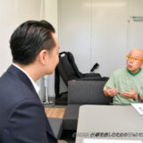 タージンさんご来社