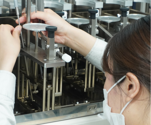 「安田精機」の受託試験