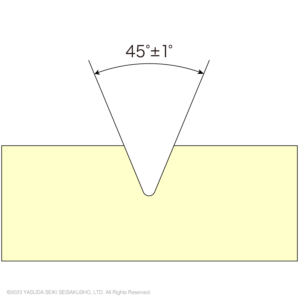 ノッチ先端半径