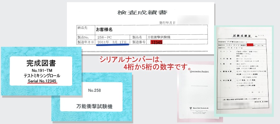 検査成績書