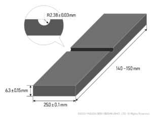 デマチャ試験片