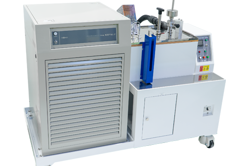 No.201 ビニールレザークロス耐寒試験機（耐寒試験機・耐寒試験装置）