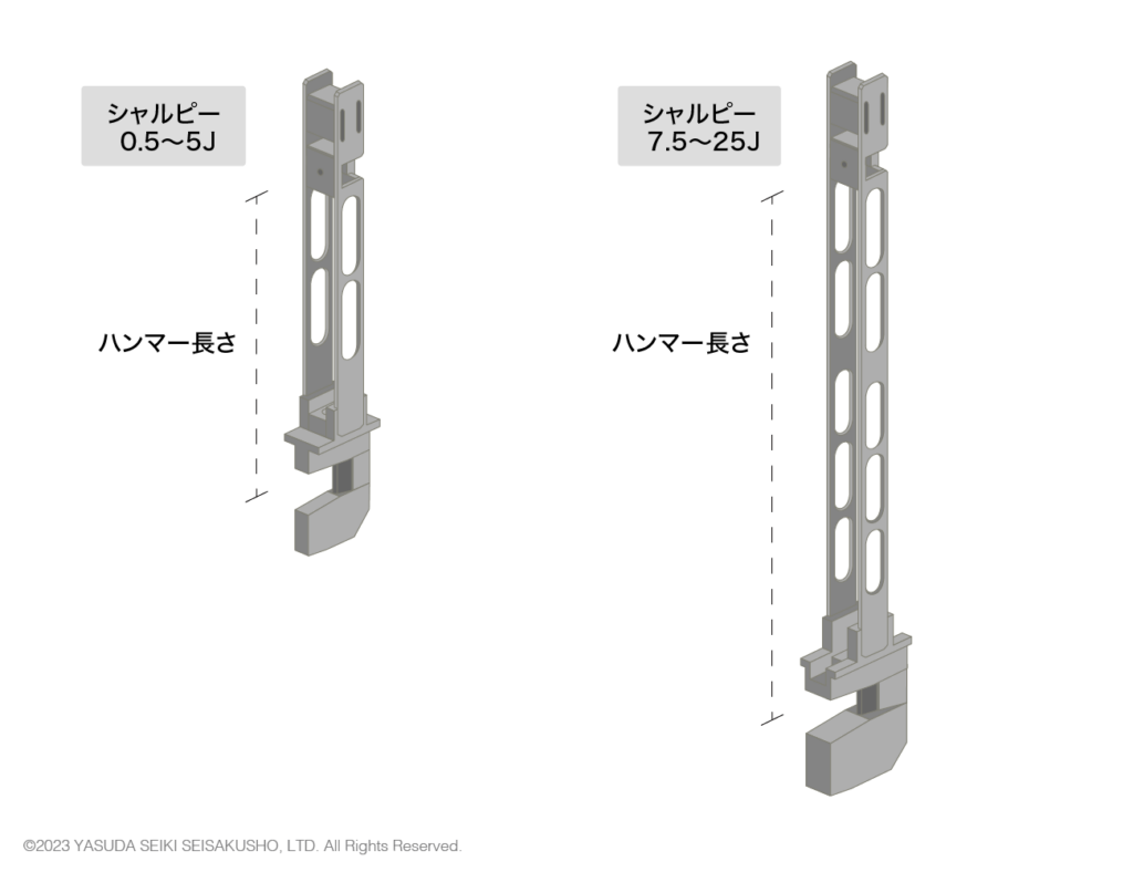 シャルピーハンマー_衝撃試験機
