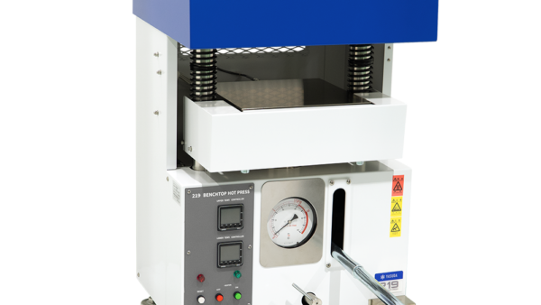 No.219 試験用小型プレス｜プラスチック・ゴムの圧縮成型機