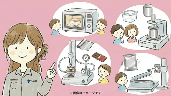 「食べるもの」に関する試験機