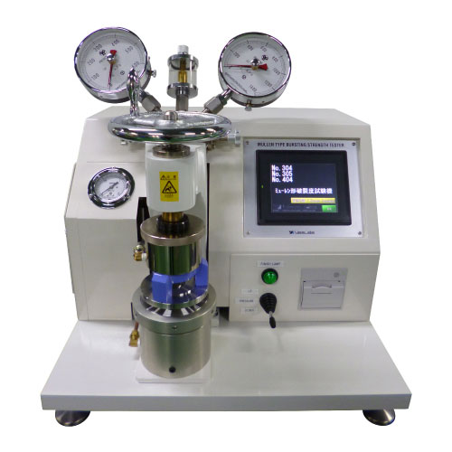 No.304-TP Mullen High-Pressure  Type Bursting Strength Tester【YASUDA SEIKI】To evaluate the bursting strength of paper・paper board・rubber・plastic