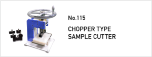 115 SCHOPPER TYPE SAMPLE CUTTER