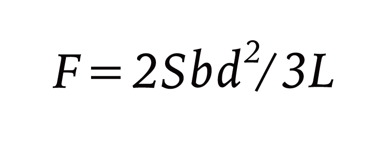 hdt ASTM formula